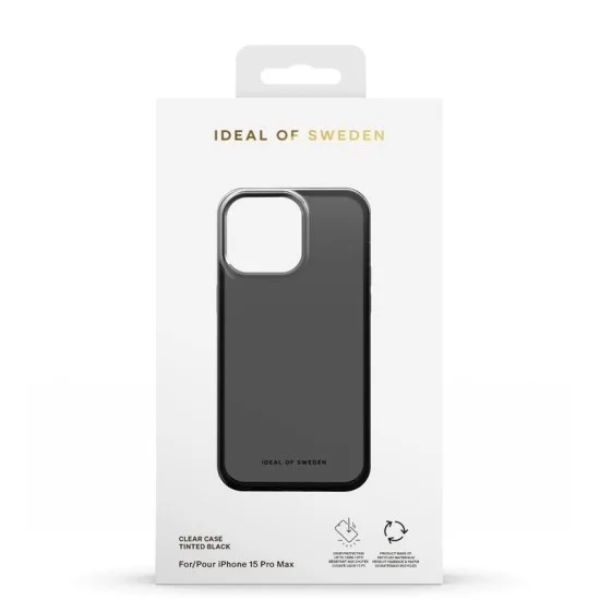 Ideal of Sweden Case for iPhone 15 Pro Max - Tinted Black